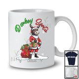 Personalized Custom Name Donkey Santa, Adorable Christmas Santa Donkey, X-mas Family Group T-Shirt