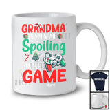 Personalized Custom Name Grandma Is My Name Spoiling Is My Game, Lovely Christmas Gamer, Family T-Shirt