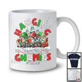 Personalized Custom Name Hanging With My Gnomies; Wonderful Christmas Tree Three Gnomes T-Shirt