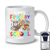 Personalized Custom Name Happy First Day Of School, Joyful Summer Vacation Lunch Lady Group T-Shirt