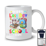 Personalized Custom Name Happy Last Day Of School, Joyful Summer Vacation School Counselor T-Shirt