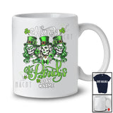 Personalized Custom Name Happy St. Patrick's Day; Amazing Three Irish Women Leprechaun Skull T-Shirt