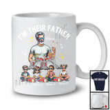 Personalized Custom Name I'm Their Father, Lovely Father's Day Drum, Musical Instruments T-Shirt