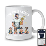 Personalized Custom Name I'm Their Father, Lovely Father's Day Trumpet, Musical Instruments T-Shirt