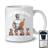 Personalized Custom Name I'm Their Father, Lovely Father's Day Violin, Musical Instruments T-Shirt