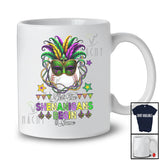 Personalized Custom Name Let The Shenanigans Begin; Joyful Mardi Gras Masked Baseball Beads T-Shirt