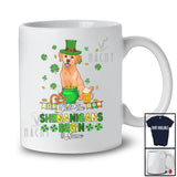 Personalized Custom Name Let The Shenanigans Begin; Lovely St. Patrick's Day Labrador Retriever T-Shirt