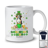 Personalized Custom Name Let The Shenanigans Begin; Lovely St. Patrick's Day Leprechaun Beagle T-Shirt