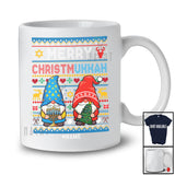 Personalized Custom Name Merry Chrismukkah; Amazing Christmas Hanukkah Sweater; Two Gnomes T-Shirt