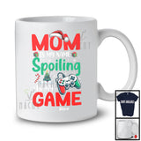 Personalized Custom Name Mom Is My Name Spoiling Is My Game, Lovely Christmas Gamer, Family T-Shirt