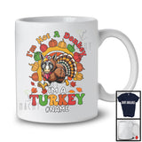 Personalized Custom Name Not A Donkey I'm A Turkey; Wonderful Thanksgiving Cosplay Farm T-Shirt