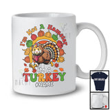 Personalized Custom Name Not A Hamster I'm A Turkey; Wonderful Thanksgiving Cosplay Pet T-Shirt