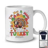 Personalized Custom Name Not A Mule I'm A Turkey; Wonderful Thanksgiving Cosplay Farm T-Shirt