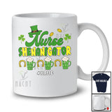 Personalized Custom Name Nurse Shenanigator; Proud St. Patrick's Day Jobs; Beer Drinking T-Shirt