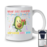 Personalized Custom Name Of The Birthday Boy Girl, Adorable Birthday Avocado Lover, Family Group T-Shirt