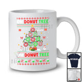 Personalized Custom Name Oh Donut Tree; Amazing Christmas Tree Sweater Donut; Food Lover T-Shirt