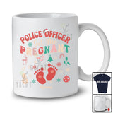 Personalized Custom Name Police Officer Got Me Pregnant; Lovely Christmas Pregnancy; Jobs T-Shirt