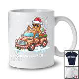 Personalized Custom Name Riding Pick Up Truck; Joyful Christmas Pick Up Truck Candy Canes; Baking T-Shirt