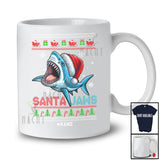 Personalized Custom Name Santa Jaws; Amazing Christmas Sweater Santa Shark; Family T-Shirt