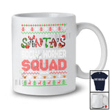 Personalized Custom Name Santa's Social Worker Squad; Fantastic Christmas Sweater; Careers Jobs T-Shirt