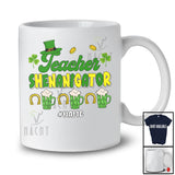 Personalized Custom Name Teacher Shenanigator; Proud St. Patrick's Day Jobs; Beer Drinking T-Shirt