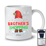 Personalized Custom Name Team Brother's Shopping; Joyful Christmas Shopping Gnome; Family T-Shirt