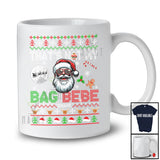 Personalized Custom Name That's Not My Bag Bebe; Sarcastic Christmas Sweater Naughty Santa T-Shirt