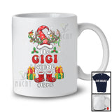 Personalized Custom Name The Gigi Gnome; Awesome Christmas Gnome Reindeer; Family T-Shirt