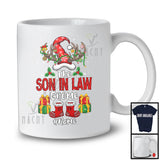 Personalized Custom Name The Son In Law Gnome; Awesome Christmas Gnome Reindeer; Family T-Shirt