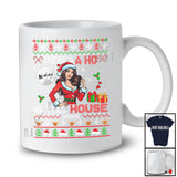 Personalized Custom Name There's A Ho In This House; Fantastic Christmas Sweater Women Santa T-Shirt