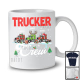 Personalized Custom Name Trucker Crew; Amazing Christmas Jobs Tools; Proud Careers T-Shirt