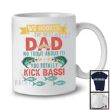 Personalized Custom Name We Hooked The Best Dad, Amazing Father's Day Fishing, Fisher Family T-Shirt