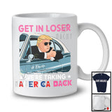 Personalized Custom Name We're Taking America Back; Amazing Election Trump On Car 2024 T-Shirt