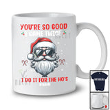 Personalized Custom Name You're So Good; Fantastic Christmas Custom Name Santa Sunglasses Face T-Shirt