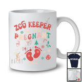 Personalized Custom Name Zoo Keeper Got Me Pregnant; Lovely Christmas Pregnancy; Jobs Family T-Shirt