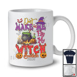 Personalized Don't Make Me Flip My Witch Switch; Spooky Halloween Custom Name Witch T-Shirt