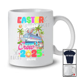 Personalized Easter Cruise Crew 2025; Joyful Custom Name Family; Bunny Cruise Ship T-Shirt