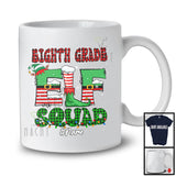 Personalized Eighth Grade Elf Squad; Amazing Christmas Custom Name Elf; Students Teacher T-Shirt