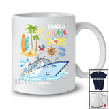 Personalized Family Cruise 2025; Joyful Summer Vacation Cruising Cruise; Custom Name Family T-Shirt