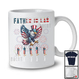 Personalized Father in law, Amazing 4th Of July Custom Name Child in law, Eagle USA Flag Patriotic T-Shirt