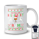 Personalized Full of Holiday Spirit Called Rum; Fantastic Christmas Custom Name Drinking Drunker T-Shirt