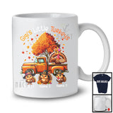 Personalized Gigi's Little Turkeys; Lovely Thanksgiving Fall Tree Pickup Truck; Family T-Shirt