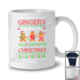 Personalized Ginger Are For Life; Amusing Christmas Sweater; Custom Name Three Gingerbreads T-Shirt