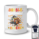 Personalized Gobble Bartender Is Here; Humorous Thanksgiving Turkey; Custom Name Jobs T-Shirt