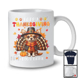 Personalized Happy Thanksgiving; Amazing Custom Name Turkey Chihuahua; Fall Leaves T-Shirt