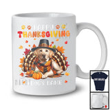 Personalized Happy Thanksgiving; Amazing Custom Name Turkey Labrador Retriever; Fall Leaves T-Shirt