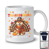 Personalized Happy Thanksgiving; Amazing Custom Name Turkey Shiba Inu; Fall Leaves T-Shirt