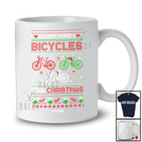 Personalized I Want More Bicycles For Christmas; Amusing Sweater Custom Bicycle; Riding Lover T-Shirt