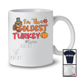 Personalized I'm Oldest Turkey; Adorable Thanksgiving Turkey Custom Name Cousin; Family T-Shirt