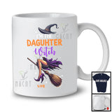 Personalized I'm The Daughter Witch, Sarcastic Halloween Custom Name Family Group, Witch Lover T-Shirt